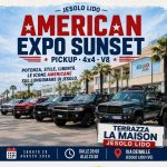 Si comincia a sentire la sabbia sulle ruote: Jesolo Expo Sunset